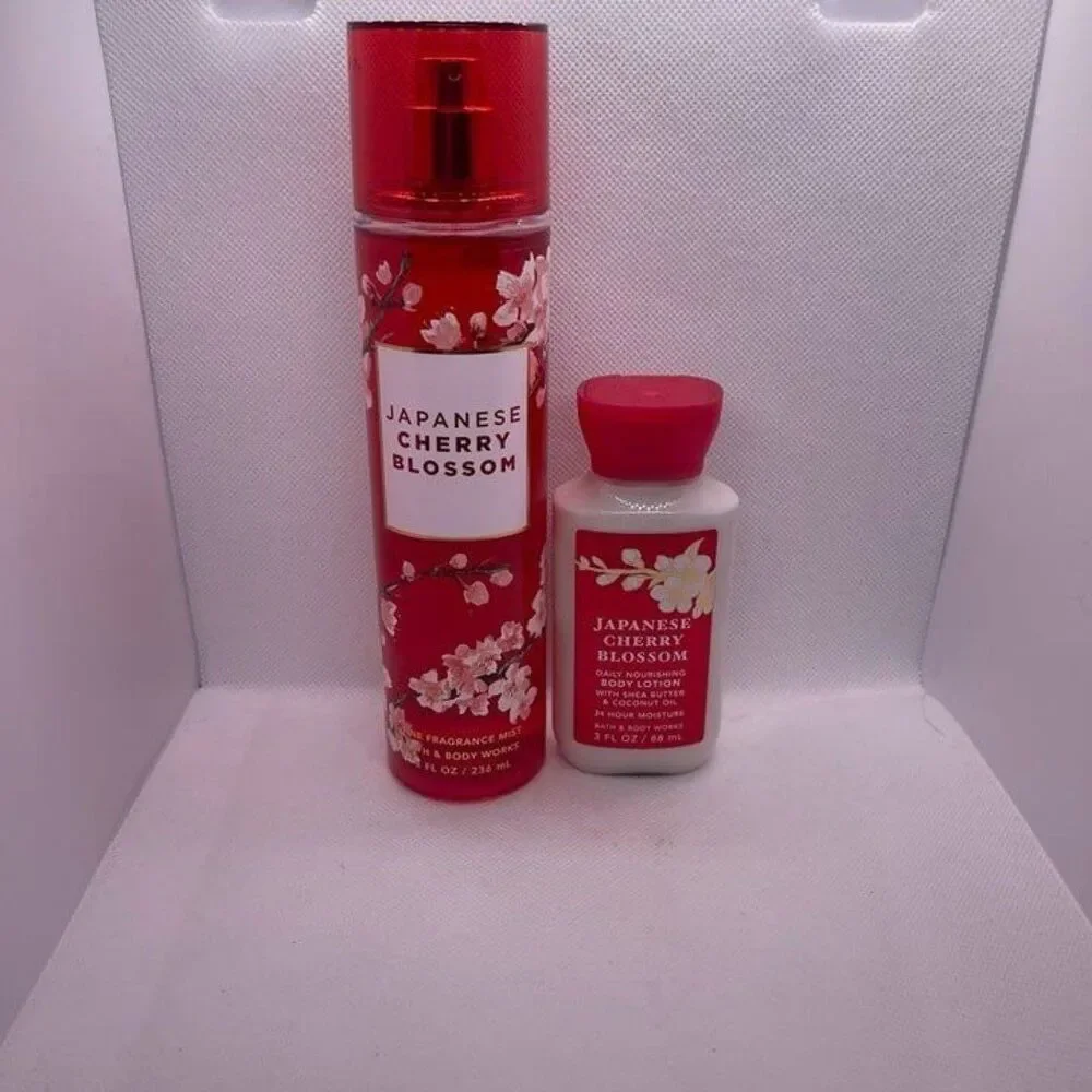 Bath & Body Works Japanese Cherry Blossom 2 PCS. Set